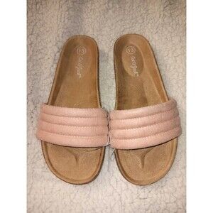 Cat & Jack Girls Summer Sandals Slide-On Size 13 Pink
